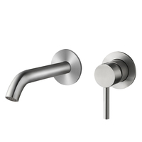 Robinet de douche mural en acier inoxydable 304 de haute qualité pour eau chaude