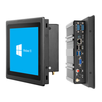 Bestview 10/10,1 pouces Écran tactile capacitif sans ventilateur Ordinateur industriel à écran tactile J1900 I3/I5/I7 Windows/Linux SSD