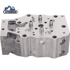 Pièces de moteur 6D140 S6D140, culasse de moteur PC400-6 PC400-7 PC400-8 PC450-6 PC450-7, culasse d'excavateur - Product Image 1