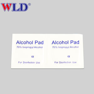 Toallitas de <span class=keywords><strong>Alcohol</strong></span> de Grado Médico de Alta Calidad, No Tejidas, Estériles, Certificadas por la CE e ISO, para Uso Diario - Product Image 1