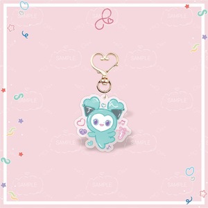 Porte-clés en plastique KPOP Idol Lovely TW <span class=keywords><strong>MOMO</strong></span> <span class=keywords><strong>SANA</strong></span> MINA NAYEON, porte-clés en acrylique - Product Image 6