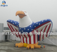 Ballon rural gonflable géant, décoration pour la fête de l'amitié américaine, 10m, grand, personnalisé, en forme d'aigle