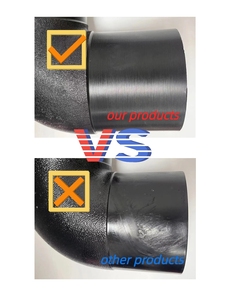 ISO 4427 HDPE 45 Branche Y Té Raccords <span class=keywords><strong>de</strong></span> tuyauterie Connexion à souder PN16 Moulage à l'eau Traitement des tubes en plastique Tête fabriquée en Chine - Product Image 3
