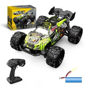 Carro de Corrida RC de Alta Velocidade Escala 1:18 4WD <span class=keywords><strong>2</strong></span>.4GHz Veículo de Drifting 15KM/H Carro de Controle Remoto com Cabo <span class=keywords><strong>USB</strong></span> Incluído - Product Image 1