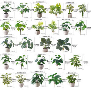 <span class=keywords><strong>ต้น</strong></span>ไม้ประดิษฐ์สีเขียวในกระถาง สไตล์ INS ดอกไม้ประดิษฐ์ สูง 32 ซม. ขายส่งจากโรงงานโดยตรง ของตกแต่งงานแต่งงาน - Product Image 4