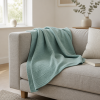 Tissus d'ameublement en chenille solide 390GSM, largeur 140cm, 100% polyester, couleurs personnalisées
