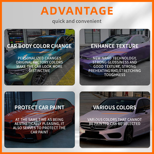 Produttore di Pellicole per Wrapping Auto, Stampa <span class=keywords><strong>Logo</strong></span> Personalizzata, Etichetta Privata in Vinile - Product Image 2