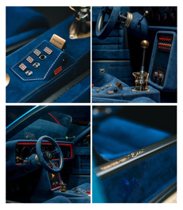 Tissu d'ameublement intérieur de voiture en daim gris de qualité supérieure, tissu décoratif pour l'intérieur de voiture - Product Image 5