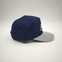 Gorras personalizadas de alta calidad con Marco, dos tonos de algodón, 5 paneles, logotipo bordado 3D, gorras de béisbol, sombrero con Marco, venta al por mayor
