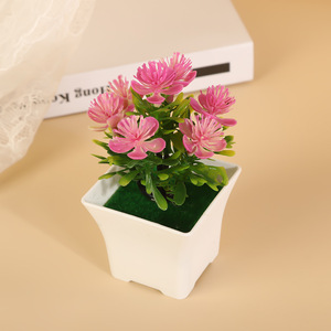 <span class=keywords><strong>Maceta</strong></span> de Plástico Artificial con Diseño de Hierba de <span class=keywords><strong>Pino</strong></span> y Frutos Pequeños, Alta Simulación, Decoración para el Hogar, Escritorio, Sala de Estar, Día de San Valentín - Product Image 6