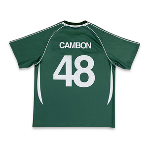 เสื้อฟุตบอลแฟชั่นแบบปรับแต่งได้เสื้อฟุตบอลแบบวินเทจ - Product Image 2