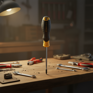 Tournevis Phillips Giraviti Cushion Grip LAMA 100 mm, manche noir et jaune - Product Image 3