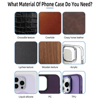 Coques de téléphone portable en plastique rigide transparentes magnétiques avec recharge sans fil, anti-rayures et antichoc pour iPhone 17 Pro et 17 Pro Max