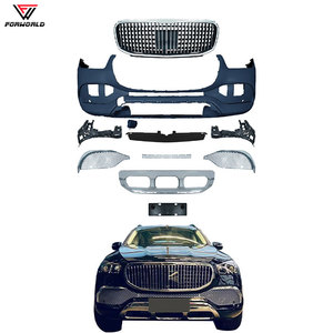 Clips de lampe de capot de calandre de pare-chocs avant et arrière pour <span class=keywords><strong>Mercedes</strong></span> Benz <span class=keywords><strong>GLE</strong></span> W167 20-24 <span class=keywords><strong>Maybach</strong></span> Source de fabrication directe - Product Image 2