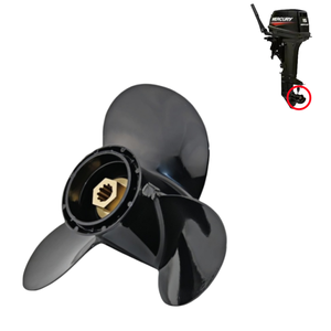 48-85632A45 Easy-to-Disassemble Marine Propeller <strong>Installable</strong> Fishing Boat Propeller for <strong>Mercury</strong> 40HP - Product Image 5