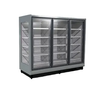 Freezer comercial para sorvetes, alimentos congelados, frutos do mar, equipamento de refrigeração com melhor preço