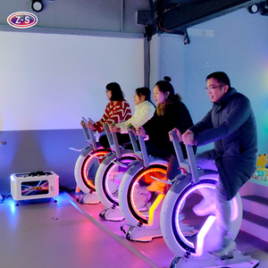 Bicicleta de Spinning con Proyección AR para Fitness Multijugador, Personalización Directa de Fábrica, Experiencia de Conducción Inmersiva ZS-IP021022, Segura y Resistente - Product Image 5