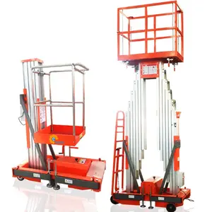 HOT 4-18m Aluminium Alloy Hydraulic Lift Table Man Lift Aerial Work Platform For Exit