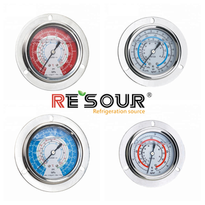 Manómetro de Presión de Aceite Refrigerante RESOUR <span class=keywords><strong>OGF</strong></span> 250 <span class=keywords><strong>OGF</strong></span> 500 1/4 SAE de Montaje Trasero para Almacenamiento en Frío HVAC, Pieza de Repuesto - Product Image 4