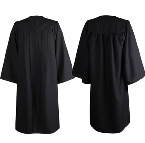 Conjunto de gorro y vestido de graduación mate unisex personalizado con cinturón ceremonial para soltero de escuela secundaria - Product Image 4