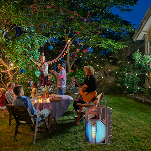 Sing-e 15 inch zqs15111 xe đẩy màu xanh răng loa 15 inch bên di động DJ không dây xe đẩy Loa - Product Image 6