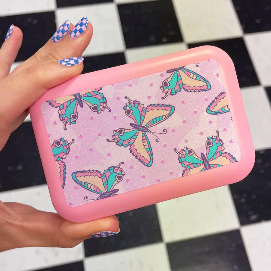 Lighters & Smoking Accessories Lady Plastic Pink Cigarette Case Tobacco  Storage Box| Alibaba.com