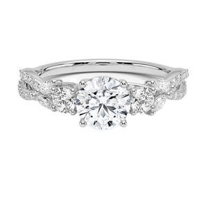 White Silver <b>Crystal</b> Engagement <b>Ring</b> Elegant Bridal Proposal Jewelry Fashion Wedding Anniversary Gift <b>Ring</b> for Women - Product Image 2