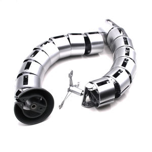 Vértebras PE Funda de gestión de cables Bandeja organizadora de cables de escritorio para el hogar/Oficina Envoltura en <span class=keywords><strong>espiral</strong></span> Protector de colector de cables de computadora - Product Image 4