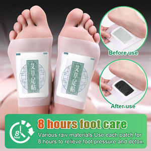 Usine vente chaude absinthe Detox pied Patch plus chaud Patch auto-adhésif coussinets soins des pieds pour la santé du corps pieds autocollants - Product Image 4