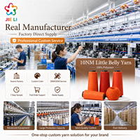 Fil à tricoter en polyester 100% effet slub, 10 brins, pour tissage textile, pulls et cardigans – Approvisionnement direct usine