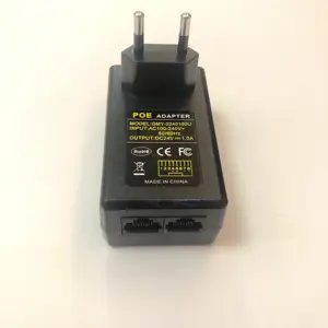 POE Injector 24V 1A Injector 802.3af EU US UK Cắm Poe Power Adapter Cung Cấp Cho Không Dây Ap Hotspot Ip Máy Ảnh Điện Thoại Router