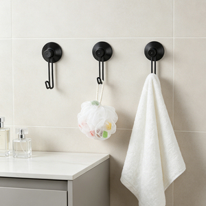 Crochet mural réutilisable à ventouse, tendance <span class=keywords><strong>TikTok</strong></span>, pour vestiaire, buanderie, manteaux, chapeaux, essentiel pour la décoration des maisons en location - Product Image 6