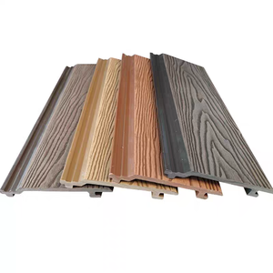 Panel de Pared Compuesto Decorativo para Fachada, Impermeable, de Fácil Instalación, Textura de Madera 3D, Revestimiento de Pared Exterior WPC - Product Image 2