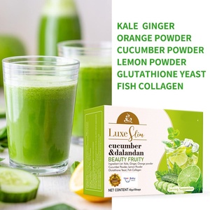 Vente chaude stimuler le métabolisme mélangé chou frisé concombre et poudre de légumes régime instantané extrait de plante de beauté mince et éclatante - Product Image 3