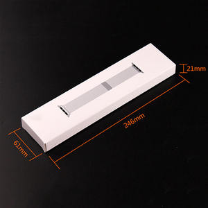 Correa de papel 2 en 1 <span class=keywords><strong>para</strong></span> reloj, <span class=keywords><strong>caja</strong></span> de embalaje <span class=keywords><strong>para</strong></span> <span class=keywords><strong>Apple</strong></span> <span class=keywords><strong>Watch</strong></span>, 204x54x15mm, disponible - Product Image 2