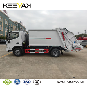 Nouveau camion compacteur de déchets Foron 6cbm, 6000 litres, moteur Cummins 4*2, camion à ordures chinois pour le nettoyage des ordures urbaines - Product Image 4