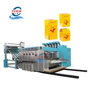 OCEAN Full Computer High Speed Corrugated Carton Printing Slotting Machine