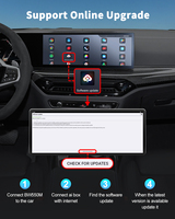 NUEVO Adaptador Carplay IHeylinkit para BMW Serie 1-8 Años 2017-2022, Estilo de Interfaz de Usuario Personalizado, Tarjeta SIM 4G Global, Internet