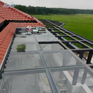 Serre de jardin Fourseason en alliage d'aluminium sur mesure Serre solaire autonome - Product Image 2