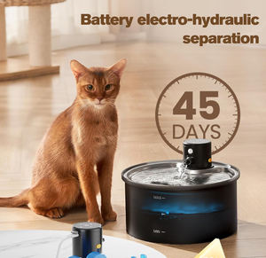 Fuente <span class=keywords><strong>para</strong></span> <span class=keywords><strong>gatos</strong></span> inalámbrica con <span class=keywords><strong>pilas</strong></span>, dispensador automático de agua <span class=keywords><strong>para</strong></span> mascotas, bebederos recargables con Sensor de movimiento múltiple - Product Image 3