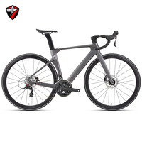Vélo de route en carbone Twitter R5pro-2rd 700C avec freins à disque, 24 vitesses, pour la course et le cyclisme de compétition