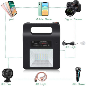 Solar Energy System Complete Kit Portable Solar Lighting Kit Solar Home Lighting System Power Station With Solar Panels UP-SMLK5 - Product Image 3