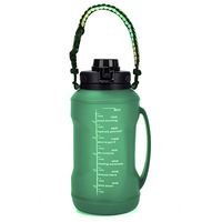 2L Grande Capacité Nouveau Design Sans BPA Portable Pliable Bouteille D'eau Sports Silicone Bouteilles D'eau avec Paille Poignée Couvercle