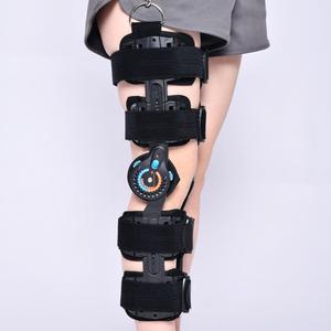 Inmovilizador de Rodilla Articulado con Cierre Magnético Ajustable para Alivio del Dolor en Adultos, Ortesis Metálica Postoperatoria para Rodilla - Product Image 1