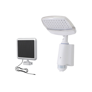 Pdlux PD-SLL45 Luces Solares LED para Cercas de Jardín con Sensor de Movimiento PIR 3W Cobertura Máxima 15m Lámpara de PC con Diseño Wattle Print Offfanna - Product Image 1