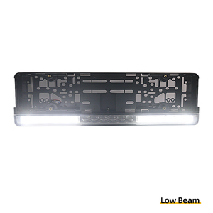 SANVI Éclairage de plaque d'immatriculation LED multifonction 12V 5500K pour voitures européennes, feux de croisement, feux de route, feux de jour (DRL) et feux d'avertissement auxiliaires - Product Image 5