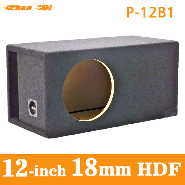 Factory Direct Single 12" Vented Subwoofer Enclosure Car Speaker Box P-12B1 China