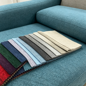 Soft Linen Couch Upholstery Textile Premium Quality Custom Color With Metal Label Stable Bulk Supply - Product Image 1