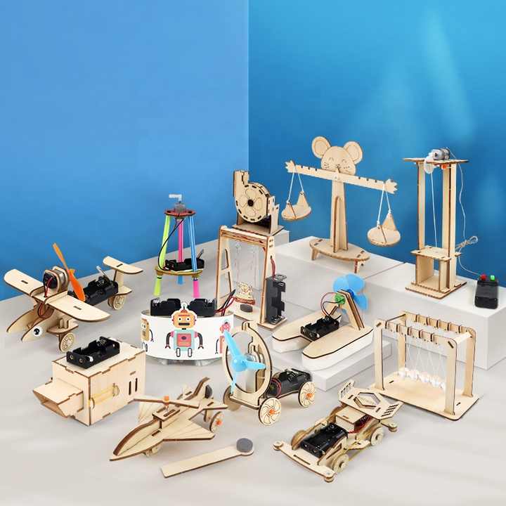 Kit di esperimenti scientifici Stem Kids per bambini con 30 esperimenti di laboratorio scientifico kit di scienze per bambini giocattolo di parti