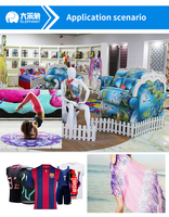 Guangzhou 1.8m/3.2m imprimante de transfert de teinture grand Format I3200 4720 Textile industriel Sublimation tissu imprimante de papier numérique